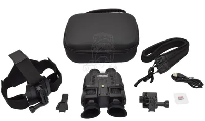 NVG Night Vision Binocular Goggles Visore Notturno Zoom Digitale 1x - 8x Lenti 25mm - JS Tactical