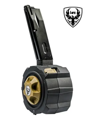 Offerte Speciali - Special Offers: - Tokyo Marui M9 Gas Drum 145BBs Magazine Tokyo Marui Compatible By - HFC airsoft