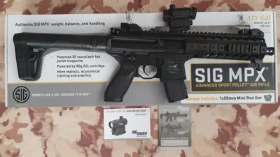 Offerte Speciali - Special Offers: KAC MPX cal.177 - 4,5 CO2 Red Dot Cn 727 - Sig Sauer