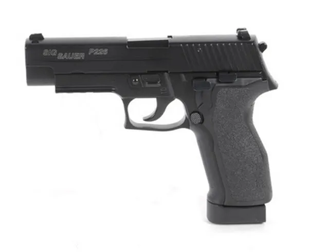 Cybergun P226 E2 Full Metal Scarrellante a C02 · Negro