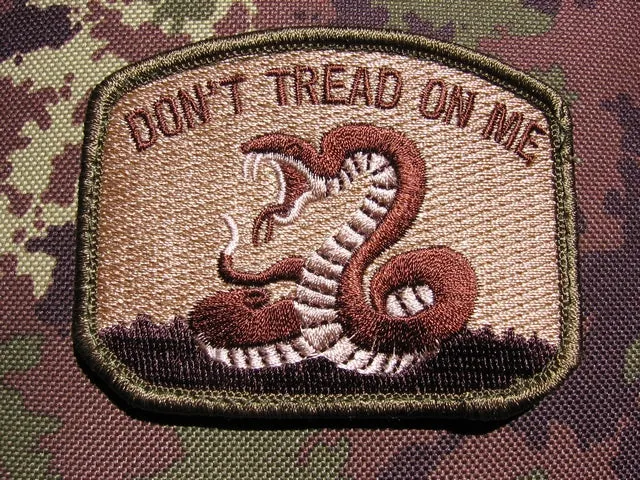 softair italia Patch "Dont Tread Me"
