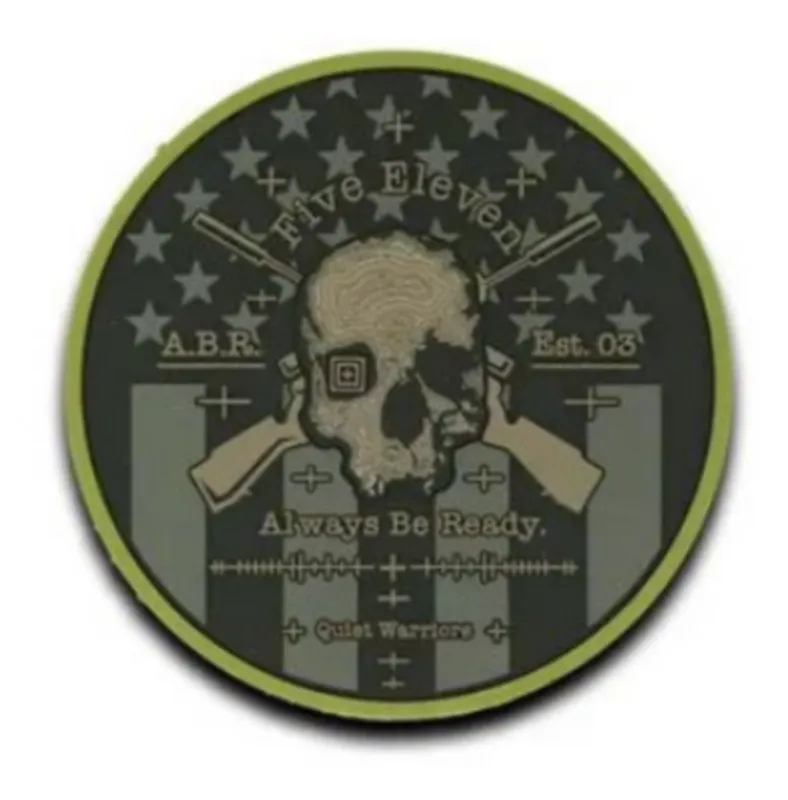 5.11 Tactical Patch Quiet Warriors Always Be Ready Morale Patch