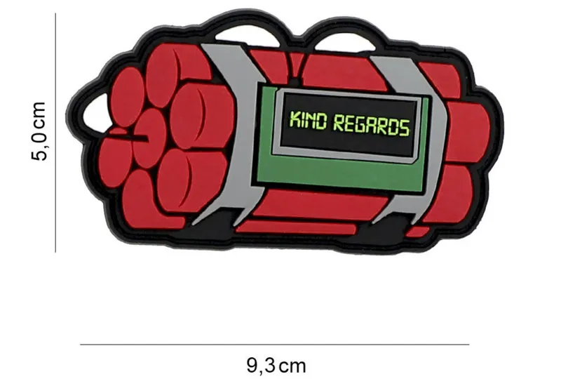 softair italia Patch TNT - Dynamite Kind Regards PVC Patch