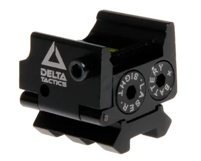 Pistol Red Laser with Picatinny Rail Laser per Pistola con Slitta Weaver - Delta Tactics