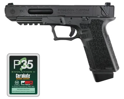 P80 Inc Licensed Cerakote PPW-P35 EVO 2 Pistol - Poseidon