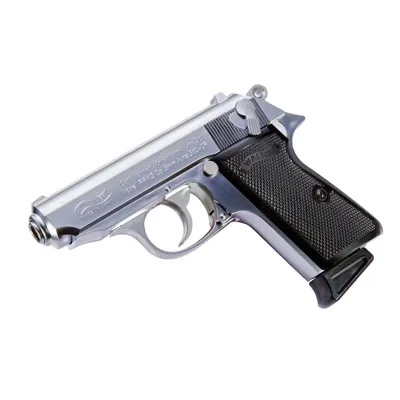 PPK S Chrome Version Scritte e Loghi Originali Walther per Umarex - Maruzen