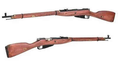 V2 Mosin Nagant 1891-30 Spring Bolt Action Rifle Full Wood & Metal By - PPS Technology