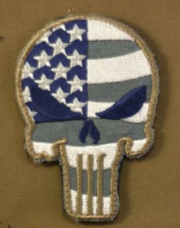 La Patcheria Punisher Patch U.s.a. Flag