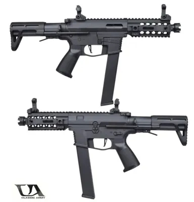 PX9 SMG 9mm Sub Machine Gun MOSFET - ECS Electronic Control System - Classic Army
