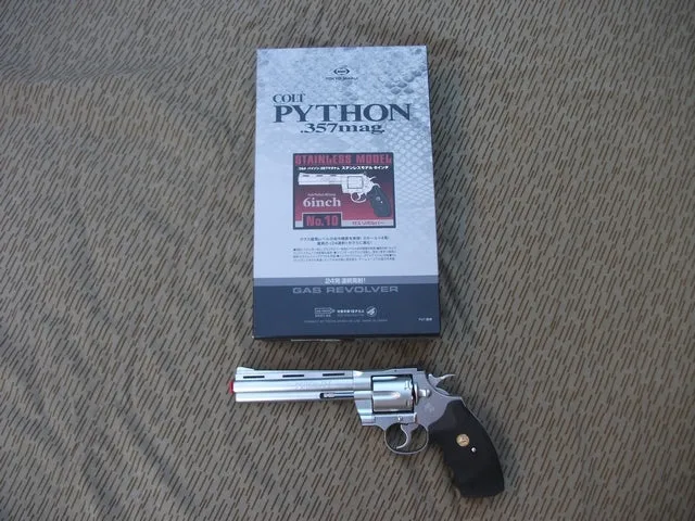Tokyo Marui Python 357 Magnum Chrome Version 6"