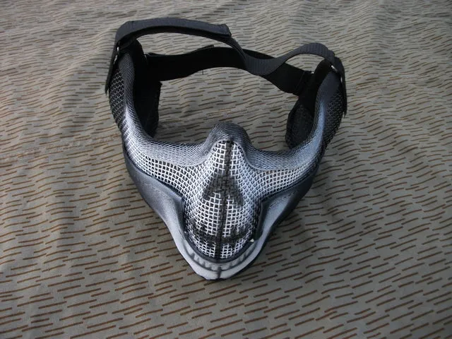 Black Bear Airsoft Raider Ghost Half Mask