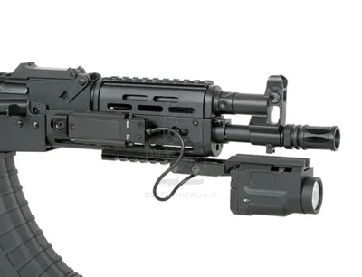 Russian AK ZEN Style K2 Tactical Torch Pistol & Rifles Compatible Torcia Tattica - Big Dragon