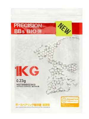 BIO 0.23 BB Pelletts Pallini Polished Precise SEAMLESS1KG. 4350PCS - S&T Armament