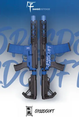 M4 Bushido Chugi SPEEDSOFT 11.1 Li-Po Ready - Saigo Defense