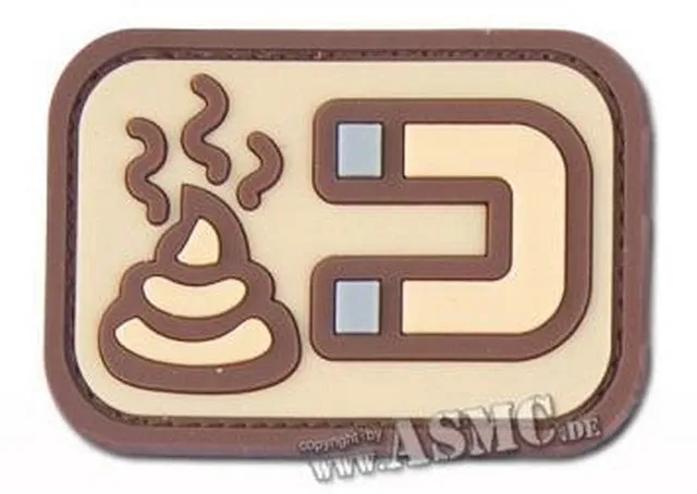 softair italia Shitmagnet Patch · Tan / FDE