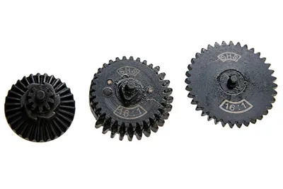 16:1 High Speed Steel Gear Set By - SHS Airsoft Super Shooter