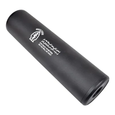 Silenziatore - Suppressor Special Forces Stay Back 100m.... Universale Double Thread 130 x 35mm - Cyma