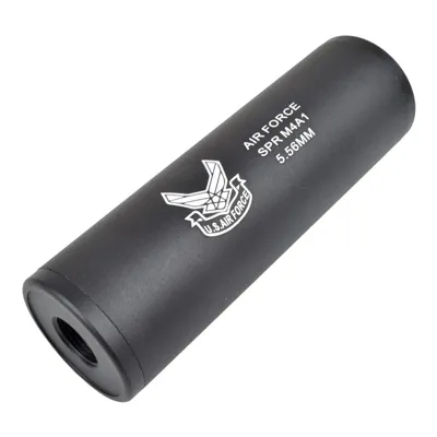 Silenziatore - Suppressor U.s. Air Force Universale Double Thread 110 x 35mm - Cyma