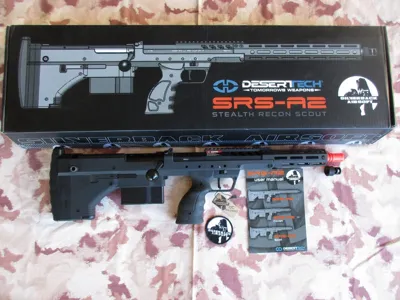 SRS A2 Covert 16 Inch Barrel Licensed By Desert Tech - Serial N° 2000333 - Silverback