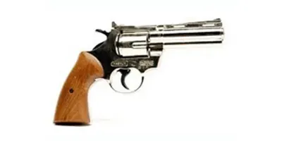 Smith & Wesson Revolver Magnum 4" Chrome a Salve - Bruni