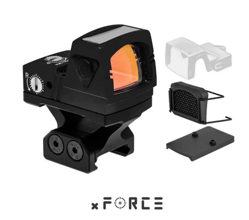 xFORCE Solar Powered Mini Red Dot with Lightweight SRW IB Mount