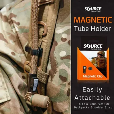 Universal Magnetic Tube Clip - Source