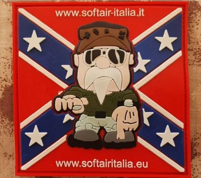 Southern Rock Softairitalia 3D Rubber Patch - Klaus