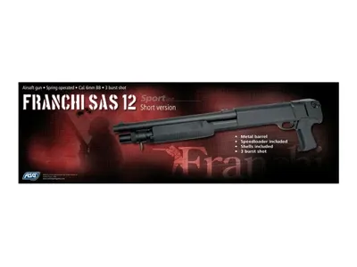 SPAS 12 SAS 12 Shorty 3BURST Shotgun By - ASG (ActionSportGames)