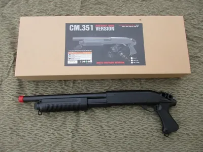 Spas 12 Type SP12 Shotgun 3 Barrels Spring Power CM351 Short - Cyma