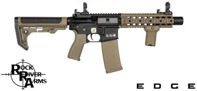 SA-E05 EDGE MOSFET Gate X-Asr Carbine Dual Tone Light Ops Stock - Specna Arms