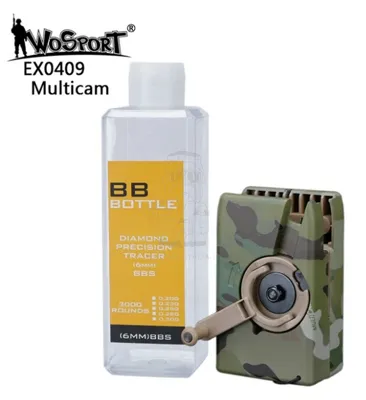 Speedloader W. Lever Bottle 500 > 2500BBs - Wosport