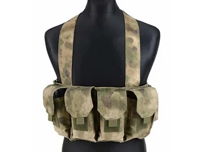 Stanag Chest Rig A-Tacs FG - softair italia