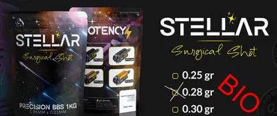 Stellar Bb-Pallini Surgical Shot BIO 0,28g - Potency