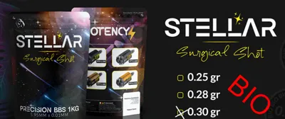 Stellar Bb-Pallini Surgical Shot BIO 0,30g - Potency