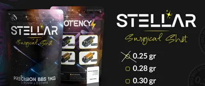 Stellar Bb-Pallini Surgical Shot 0,25g - Potency