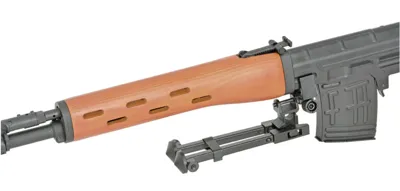SVD Dragunov Aluminum Bipod - Bipiede Folding Pieghevole Ed Estensibile in Alluminio - Battleaxe
