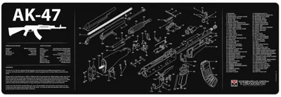 AK-47 Clenaing Mat Tappetino Manutenzione - TekMat