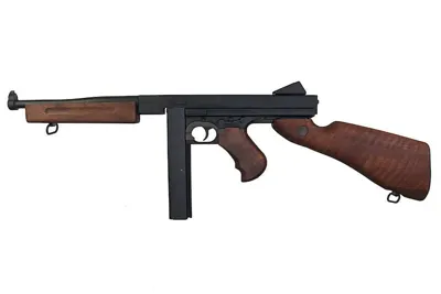 Thompson M1A1 "Military" Electric E.f.c.s. Fire Control System Full Wood & Metal - Ares