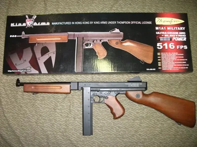 Thompson M1A1 Full Metal - King Arms