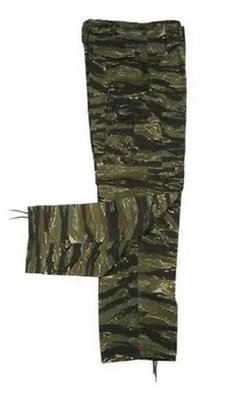 Tiger Stripes Rip Stop BDU Vietnam Pants By - MFH Int. Comp