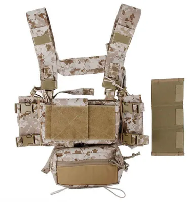 MCR Lightweight Tactical Vest SS Modular Chest Rigg - Chest Hanging Set Cordura 500D - TMC Tactical Gear