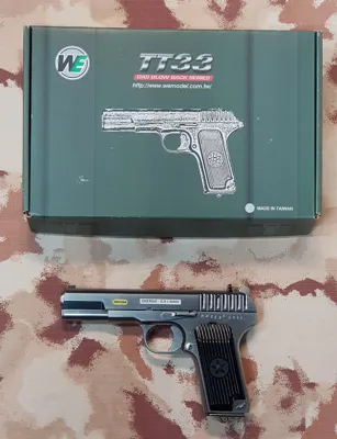Tokarev TT33 Cromata Full Metal - WE Airsoft