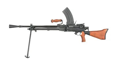 Type 96 Full Wood & Metal Light Machine Gun - Golden Eagle