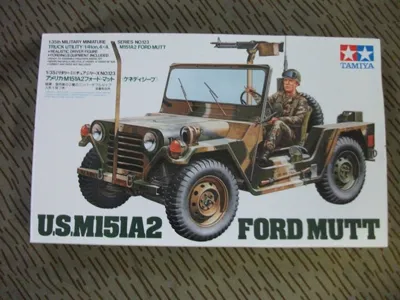 U.s. M151A2 Jeep Ford Mutt Scala 1:35 - Tamiya