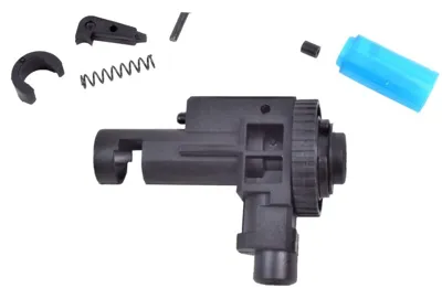 V2 M4 Rotary Hop Up + Hop Up Rubber 60° Gruppo Hop Up Rotary M4 con Gommino Hop Up 60° - DBoys