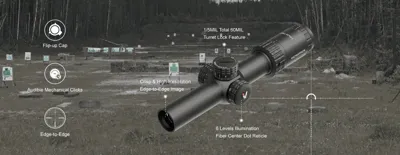 S6 1-6X24I Fiber LPVO Scopeby - Vector Optics