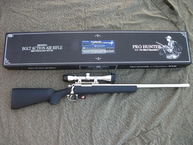 Tokyo Marui VSR10 Pro Hunter Stainless Version · Negro