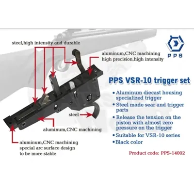 VSR10 Reinforced Zero Trigger Gruppo Di Scatto By - PPS Technology