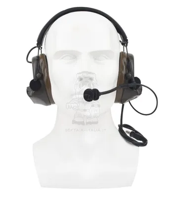 ZC-Tac II Headset Tactical Environmental Communication Headset Cuffia Sord. Type Basic - Wadsn