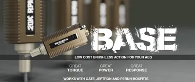 Ind. Base 20K Brushless Long Shaft Motor Motorino Ad Albero Lungo Ind - Warhead